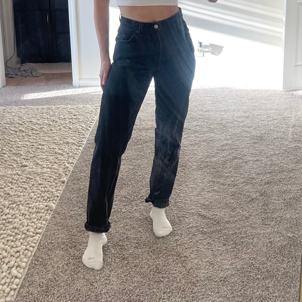 Vintage Y2K 1997 Black Levi's Relaxed Fit Tapered‎ Jeans